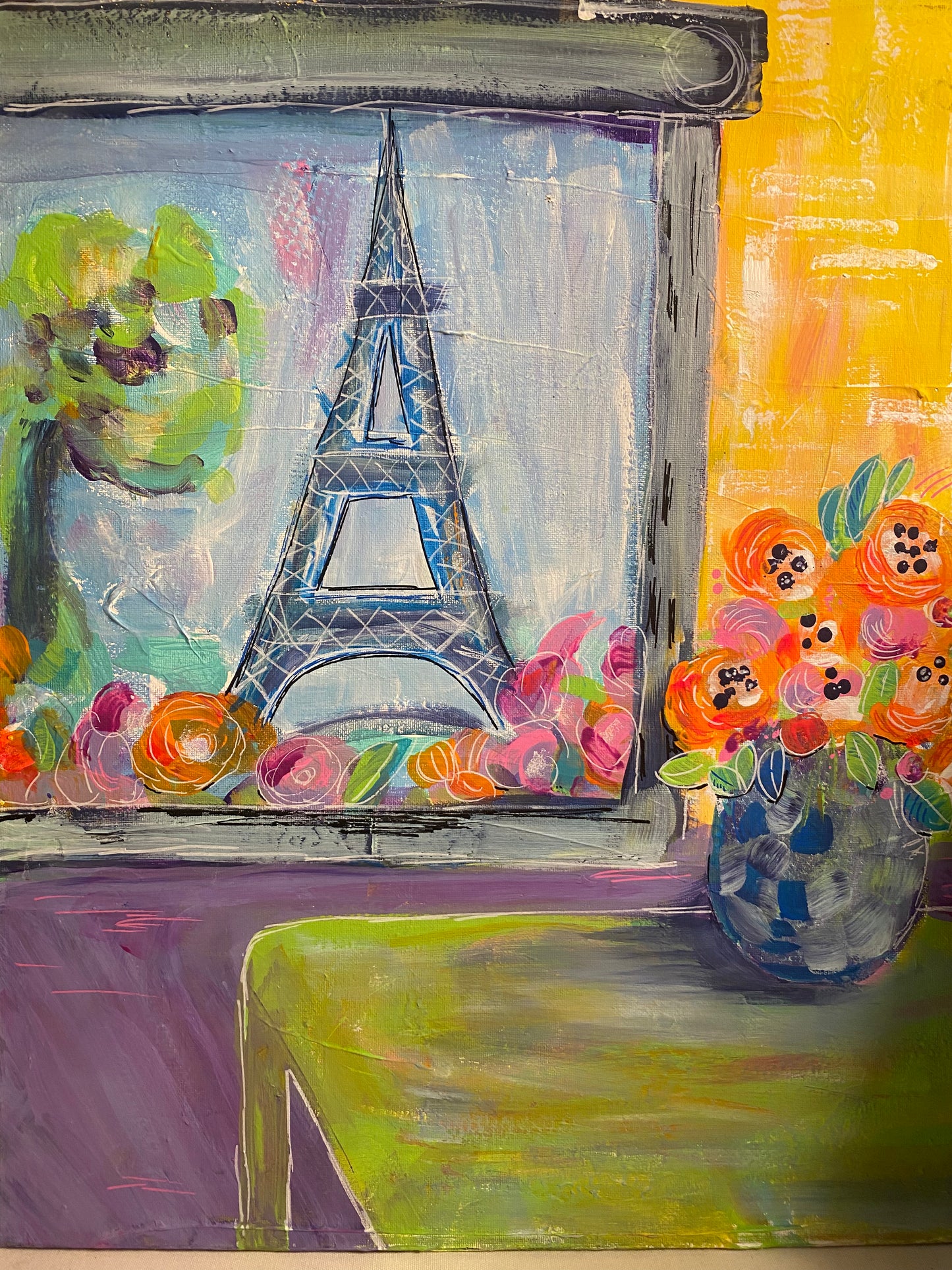 Paris from My Window - Original