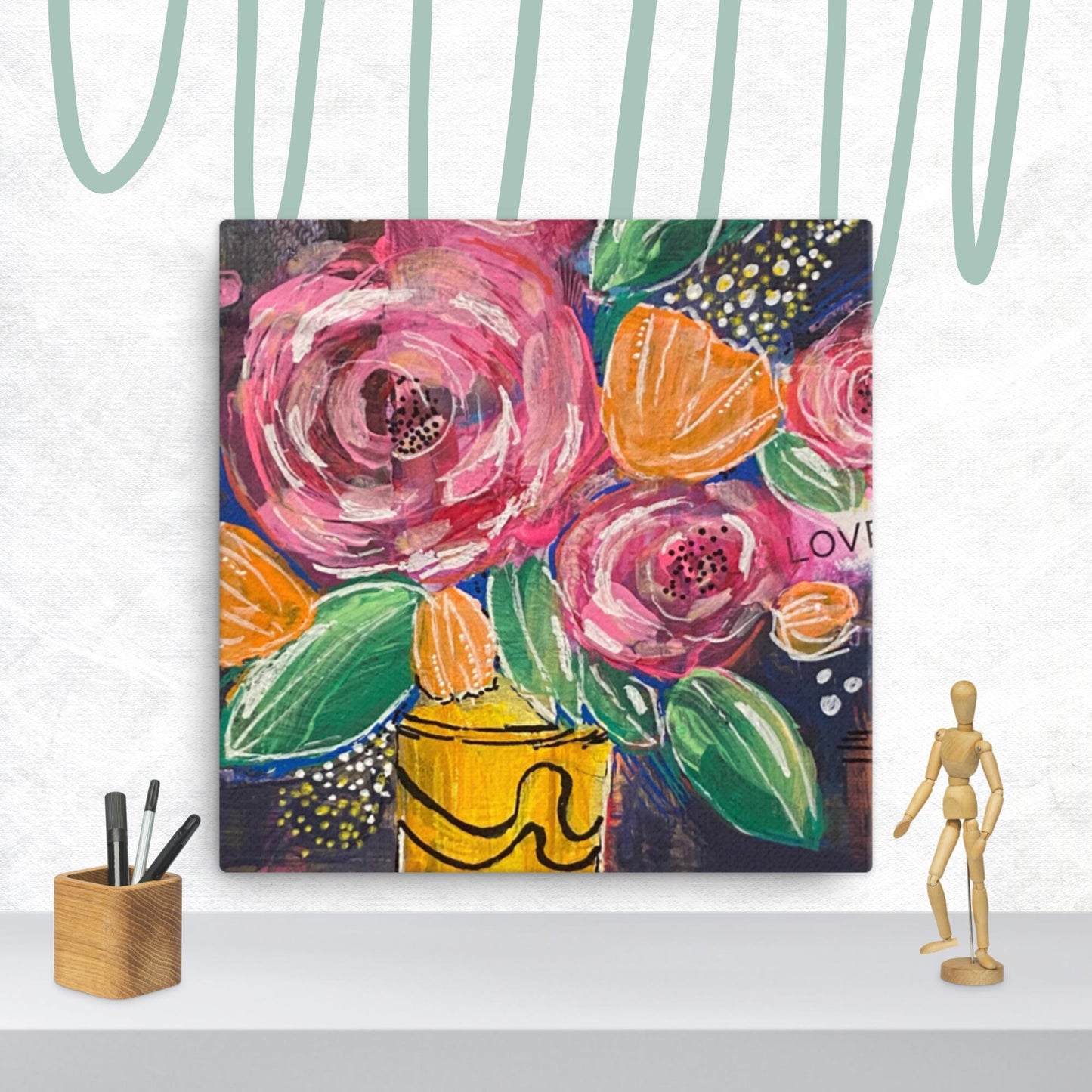 Love You So Much - Canvas Print